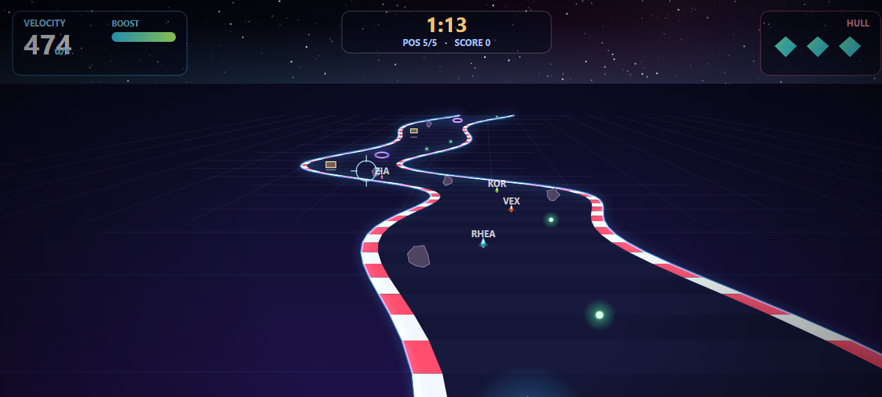 Nebula Drift gameplay screenshot
